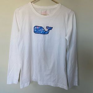 Vineyard vines long sleeve whale shirt xs